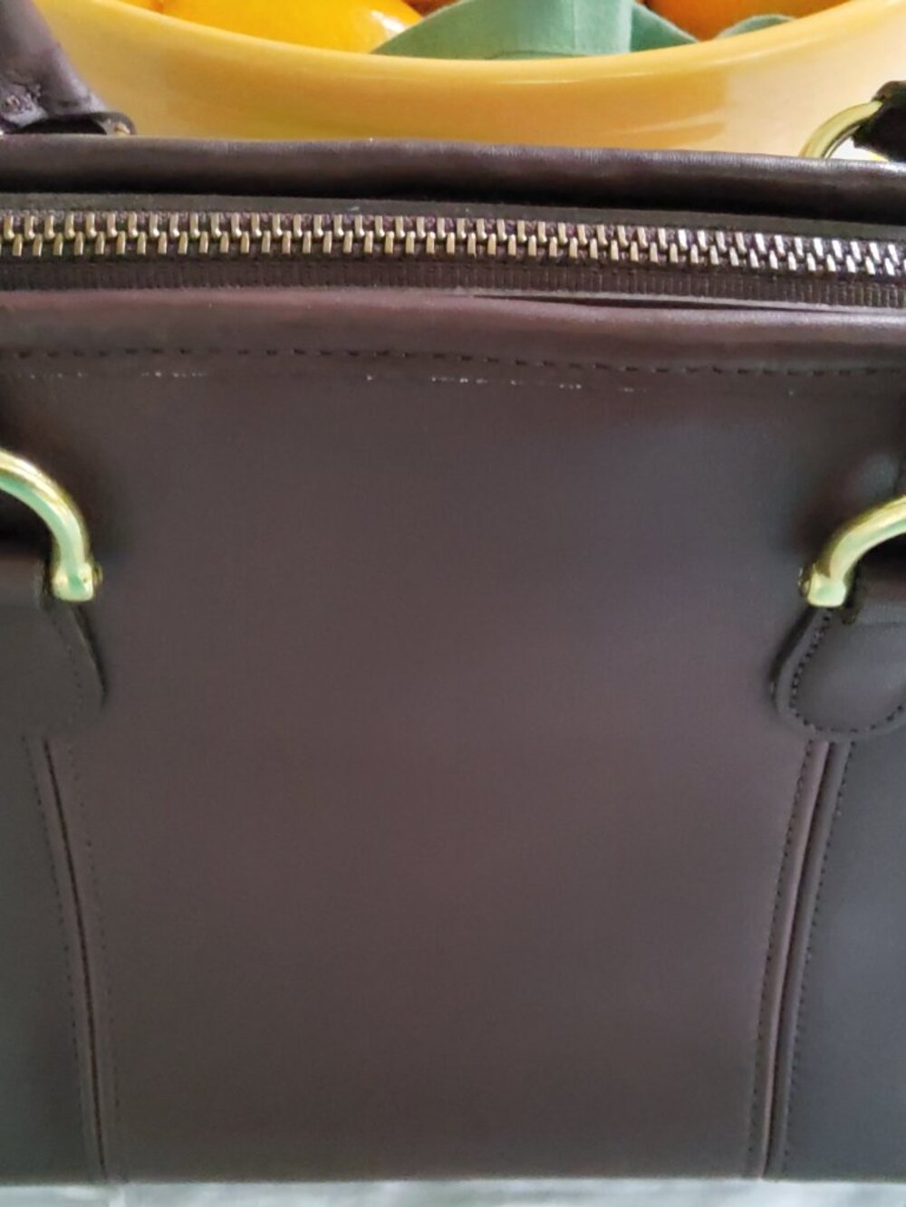 Vintage Coach Beaumont Satchel in Mahogony 9871 - Picture 15 of 15
